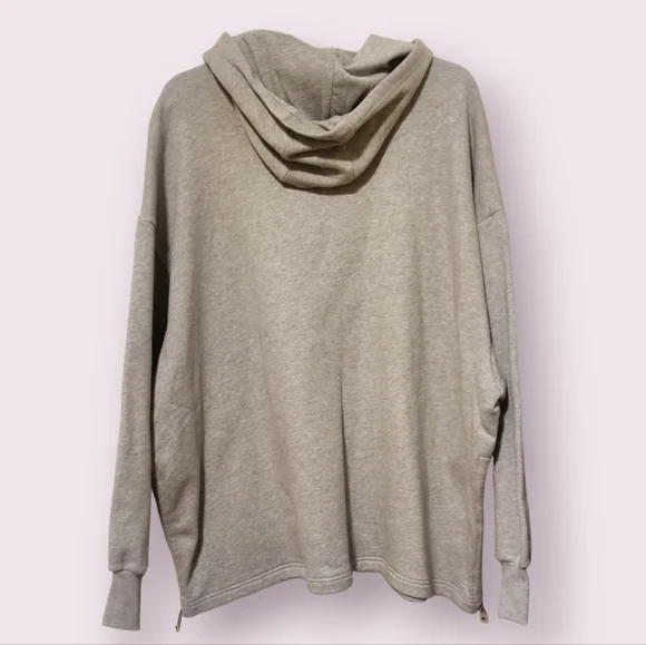 NEW Adidas Light Grey Hoodie - Picture 2 of 8